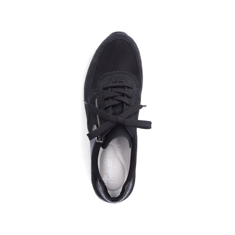 Rieker Artikelnummer 54420-00 Rieker Damen Sneaker Low Tiefschwarz