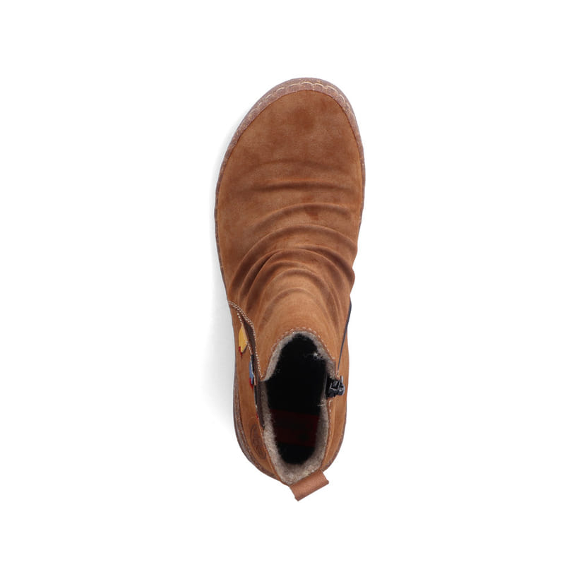 Rieker Artikelnummer 54554-24 Rieker Damen Kurzstiefel Karamellbraun