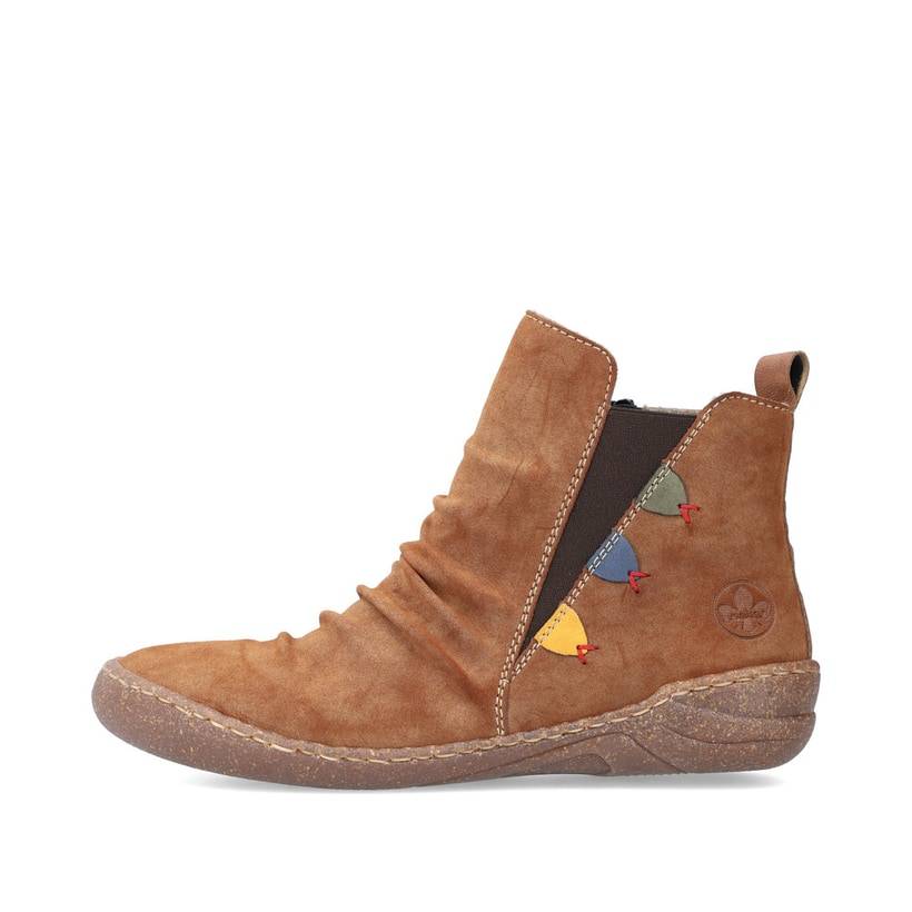Rieker Artikelnummer 54554-24 Rieker Damen Kurzstiefel karamellbraun