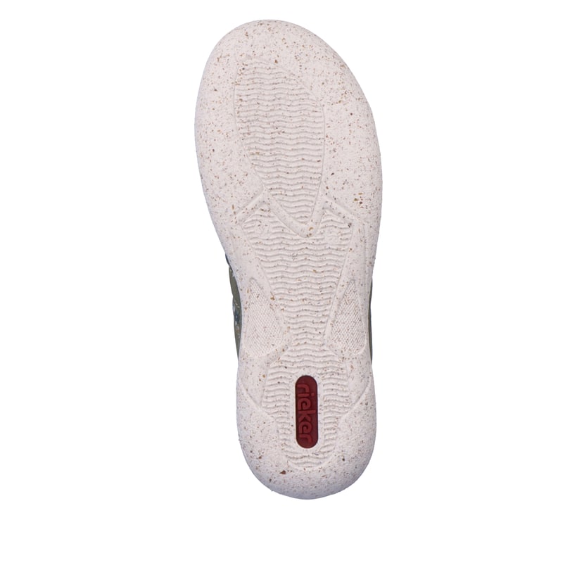 Rieker Artikelnummer 54560-52 Rieker Damen Slipper Olivgrün
