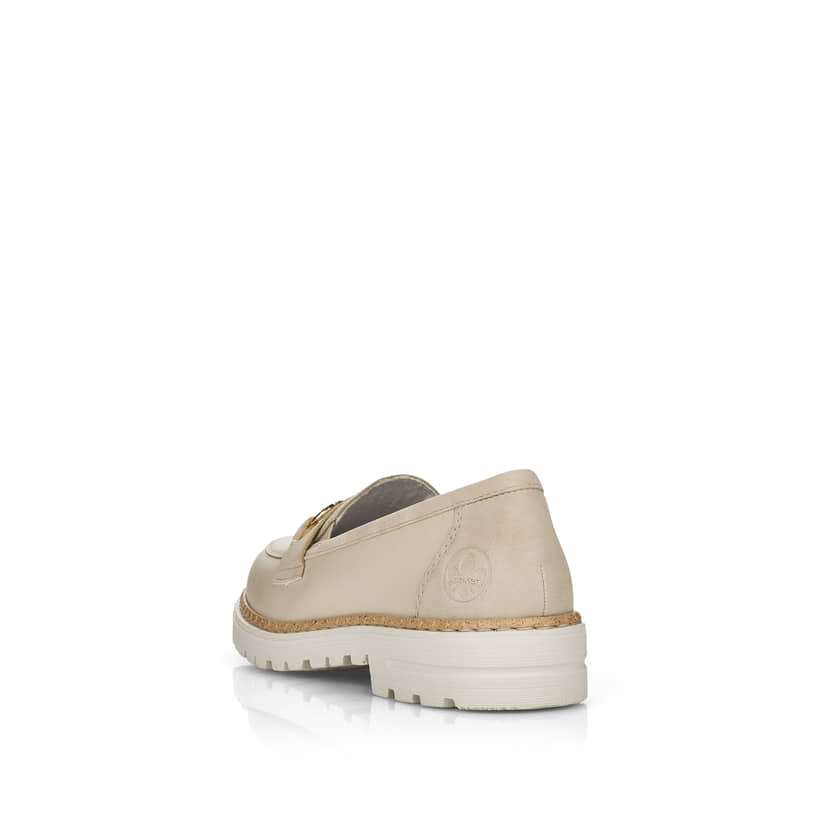 Rieker Artikelnummer 54862-80 Rieker Damen Loafer Hellbeige