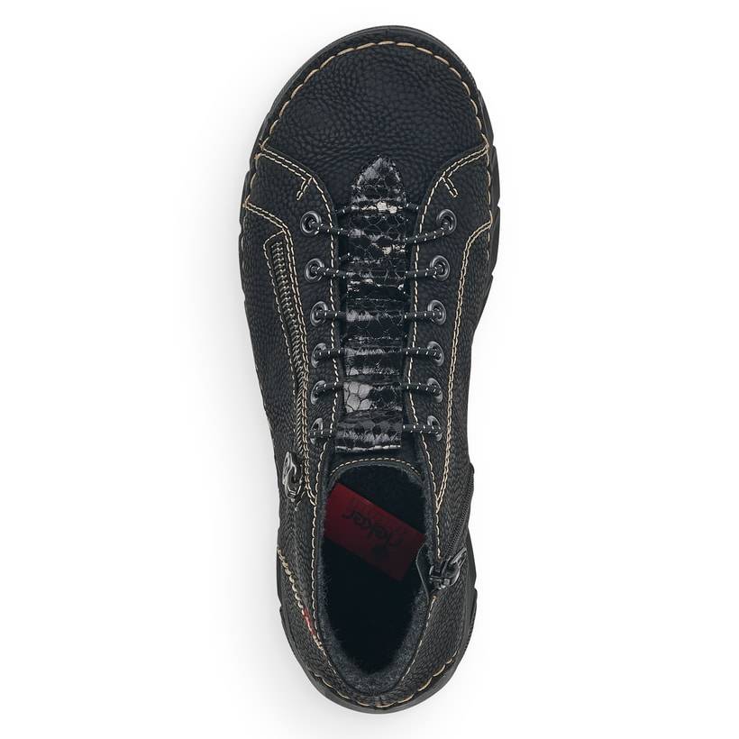 Rieker Artikelnummer 55048-00 Rieker Damen Slipper Urbanschwarz