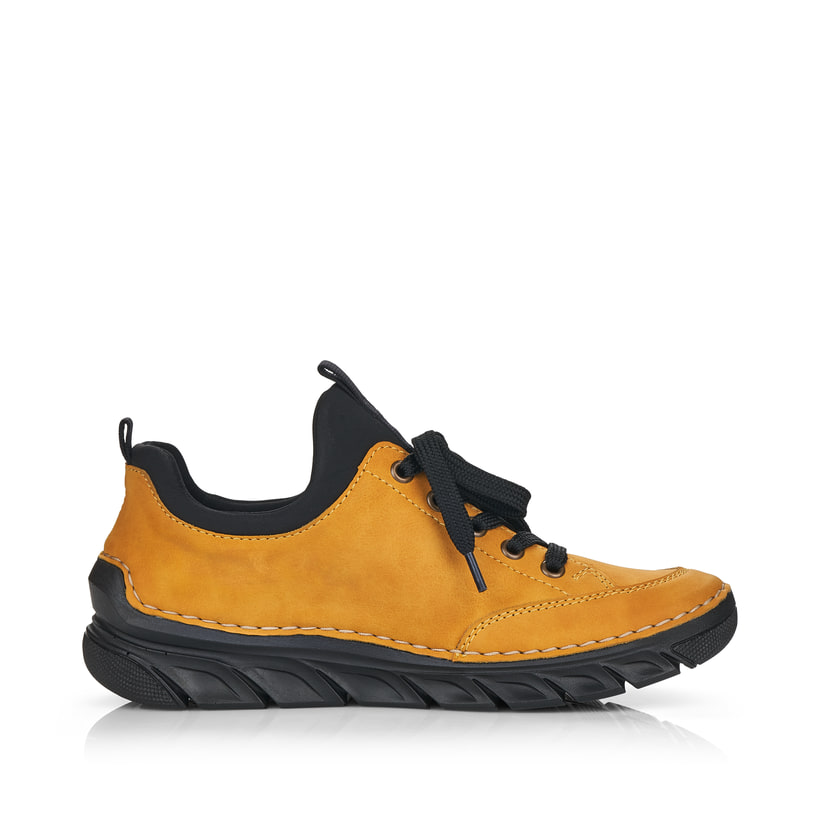 Rieker Artikelnummer 55073-68 Rieker Damen Slipper Sonnengelb