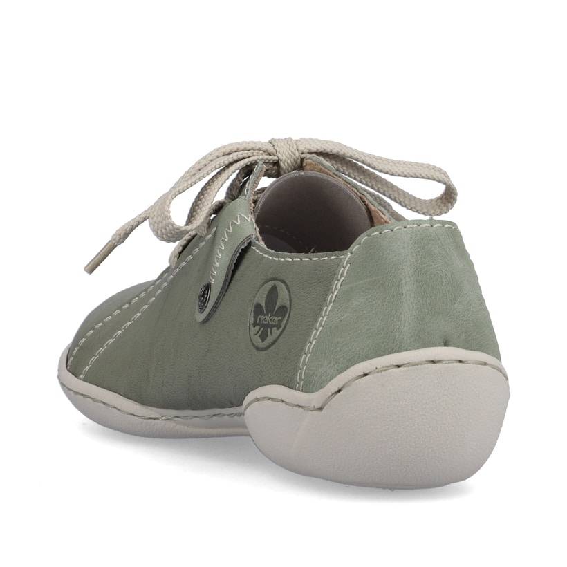 Rieker Artikelnummer 58811-52 Rieker Damen Schnürschuhe Grüngrau