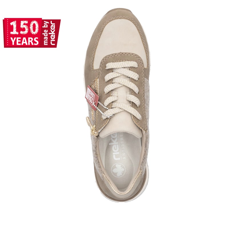 Rieker Artikelnummer 58902-64 Rieker Damen Sneaker Low Braunbeige