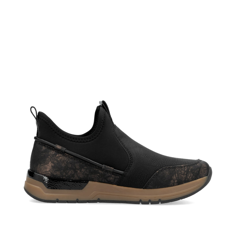 Rieker Artikelnummer 58954-00 Rieker Damen Slipper Urbanschwarz