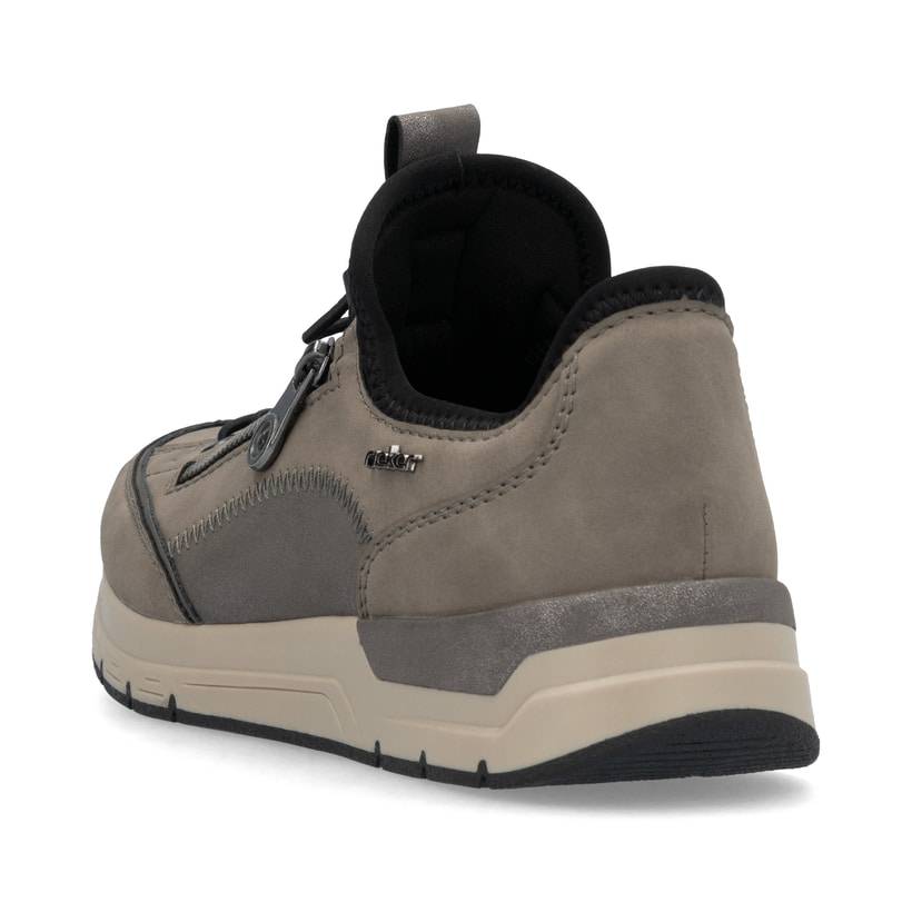 Rieker Artikelnummer 58958-42 Rieker Damen Slipper Grüngrau