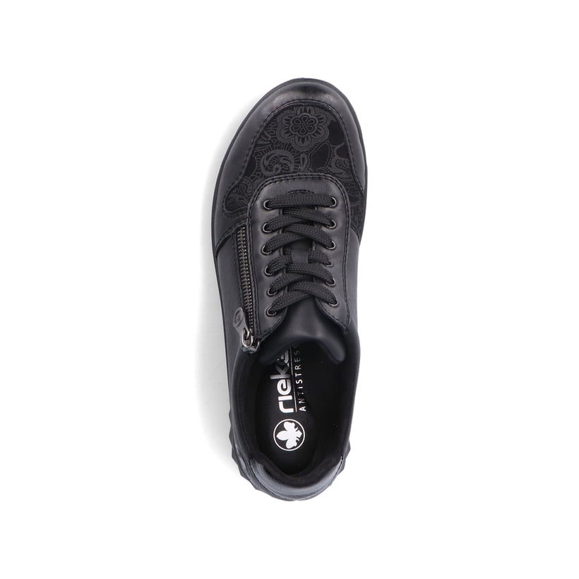 Rieker Artikelnummer 59001-00 Rieker Damen Schnürschuhe Urbanschwarz