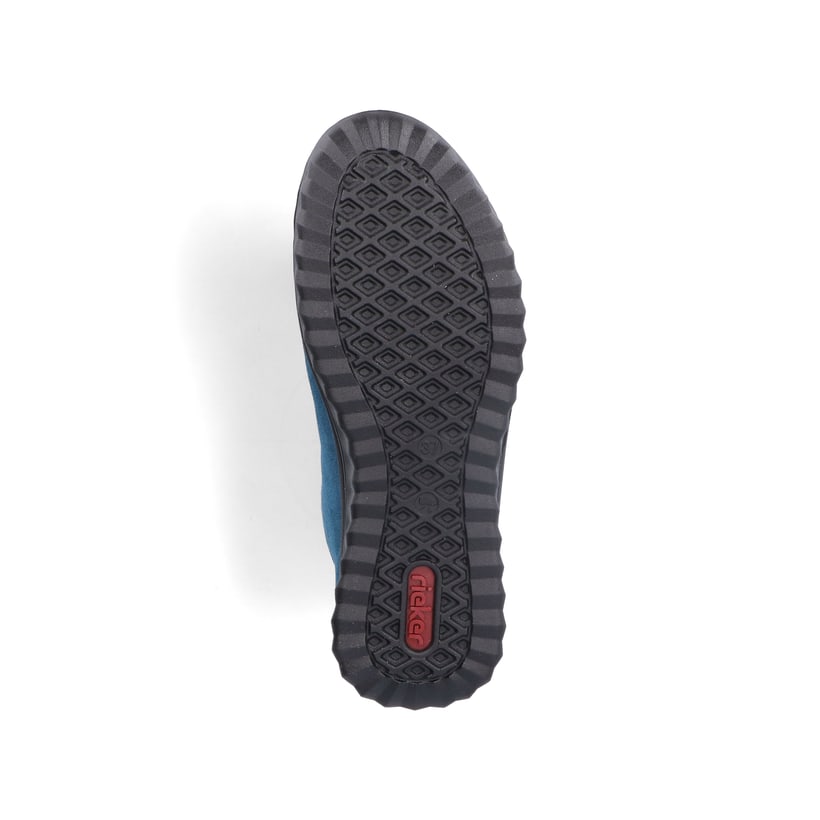 Rieker Artikelnummer 59010-12 Rieker Damen Schnürstiefel Cyanblau