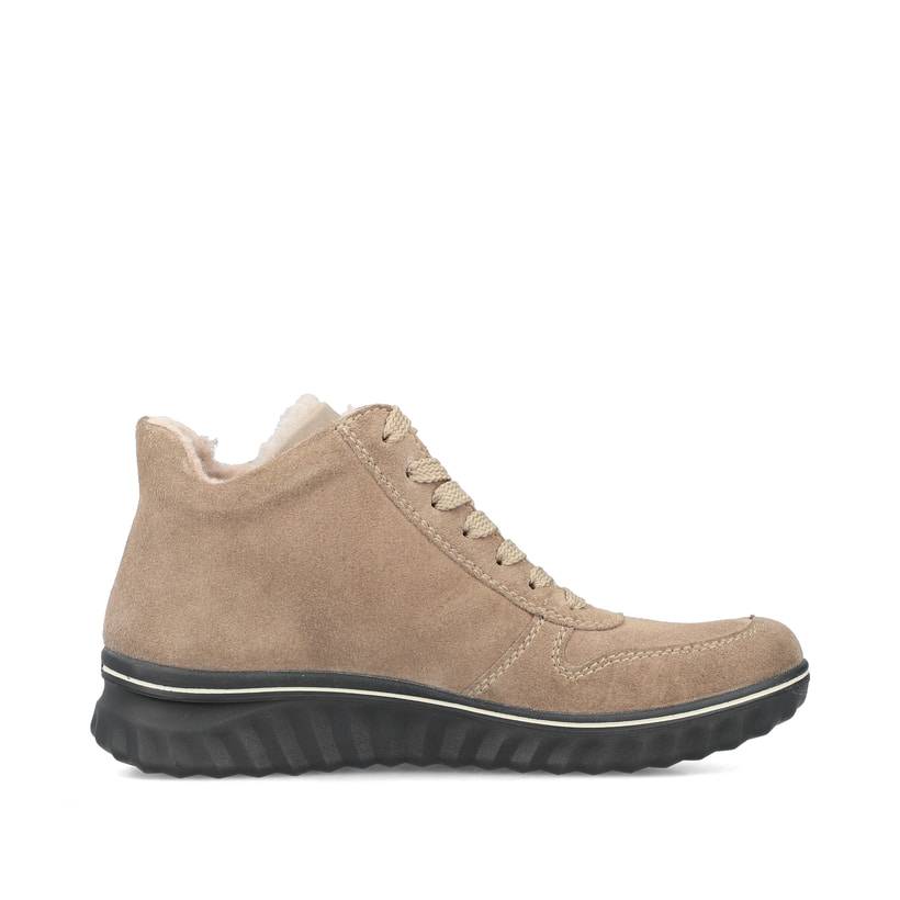 Rieker Artikelnummer 59041-64 Rieker Damen Schnürstiefel Braunbeige