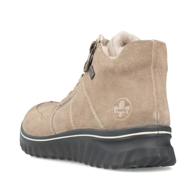 Rieker Artikelnummer 59041-64 Rieker Damen Schnürstiefel Braunbeige