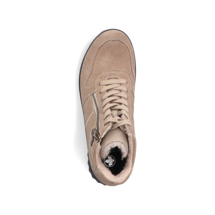 Rieker Artikelnummer 59041-64 Rieker Damen Schnürstiefel Braunbeige