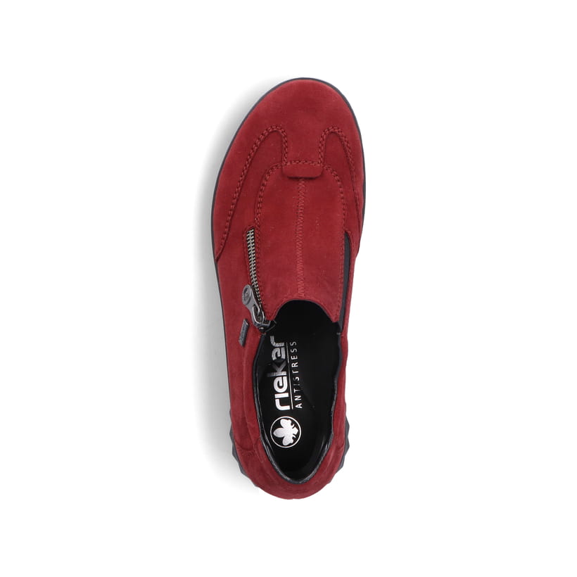 Rieker Artikelnummer 59071-35 Rieker Damen Slipper Rubinrot