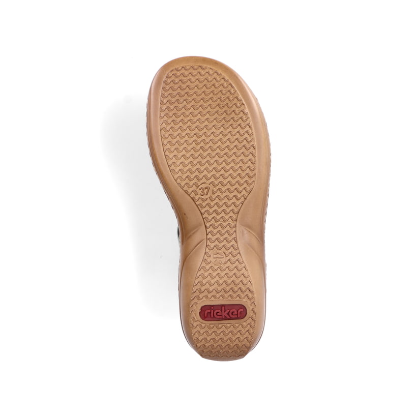 Rieker Artikelnummer 60839-52 Rieker Damen Riemchensandalen Mintgrün