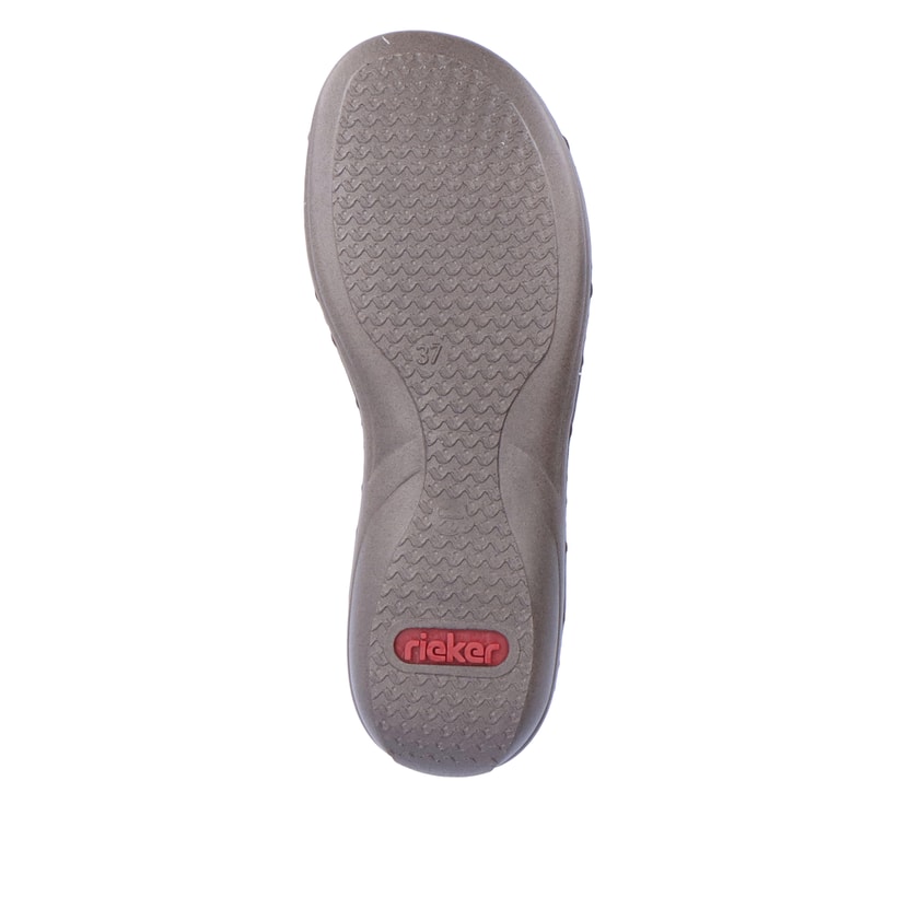 Rieker Artikelnummer 608G9-47 Rieker Damen Riemchensandalen Schwarzgrau