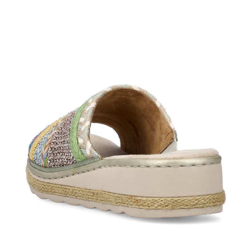 Rieker Artikelnummer 61798-90 Rieker Damen Pantoletten Multi