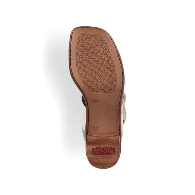 Rieker Artikelnummer 62663-60 Rieker Damen Riemchensandaletten Hellbeige