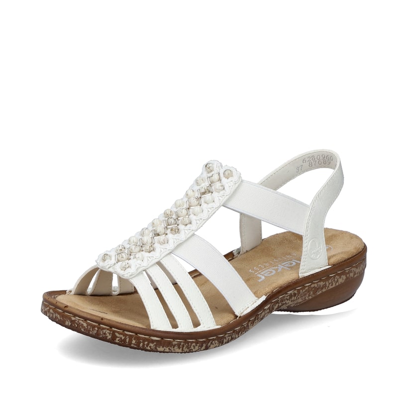 Rieker Artikelnummer 62809-60 Rieker Damen Riemchensandalen Hellbeige