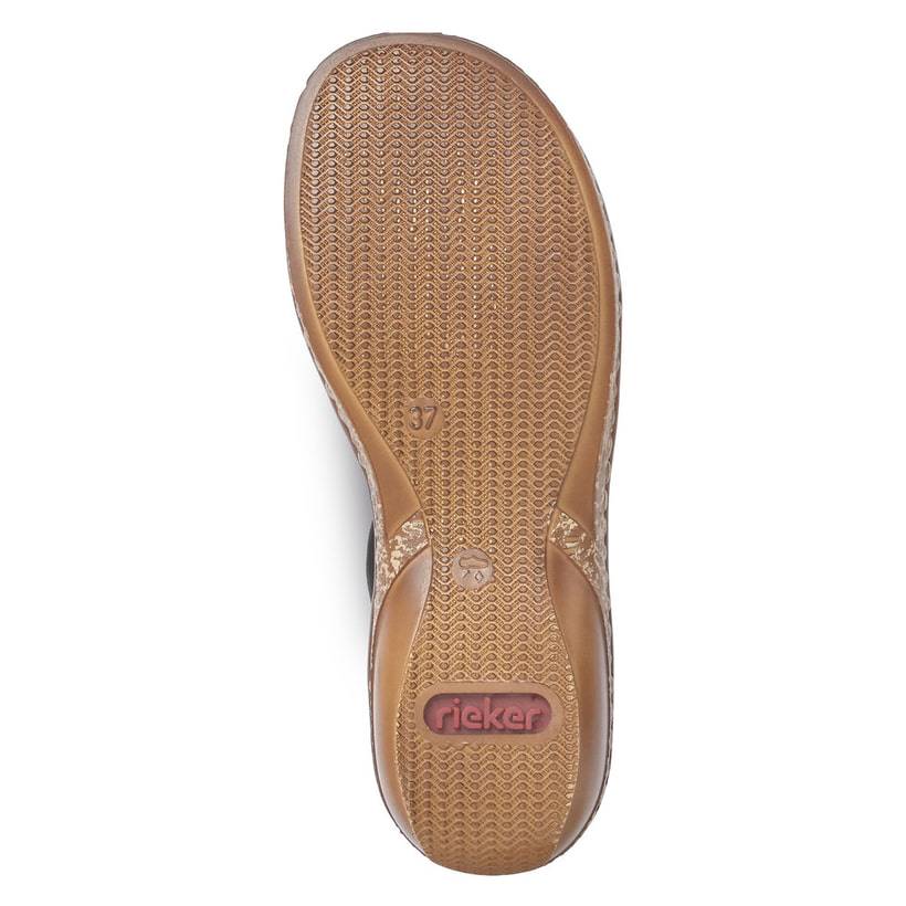 Rieker Artikelnummer 62831-00 Rieker Damen Riemchensandalen Nachtschwarz