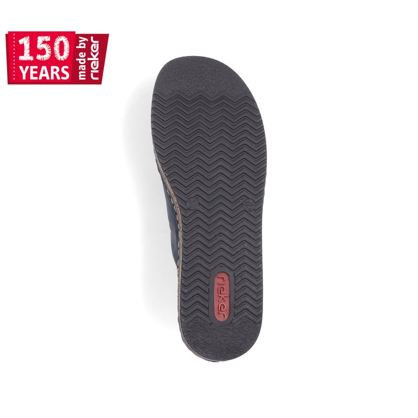 Rieker Artikelnummer 62905-14 Rieker Damen Pantoletten Marineblau