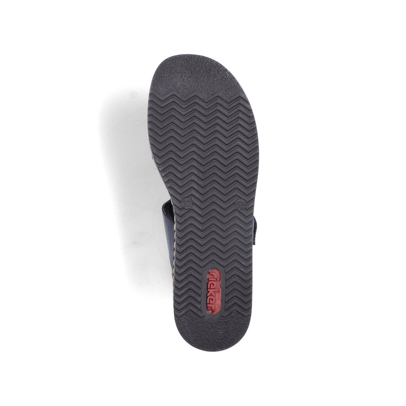 Rieker Artikelnummer 62936-14 Rieker Damen Pantoletten Pazifikblau