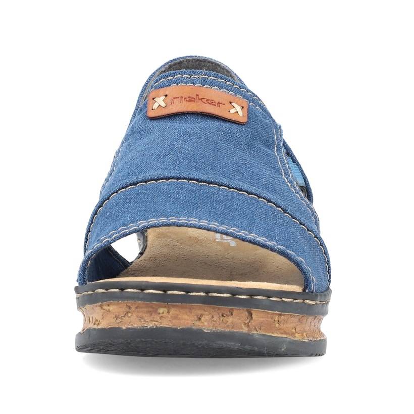 Rieker Artikelnummer 62982-12 Rieker Damen Keilsandaletten Meeresblau