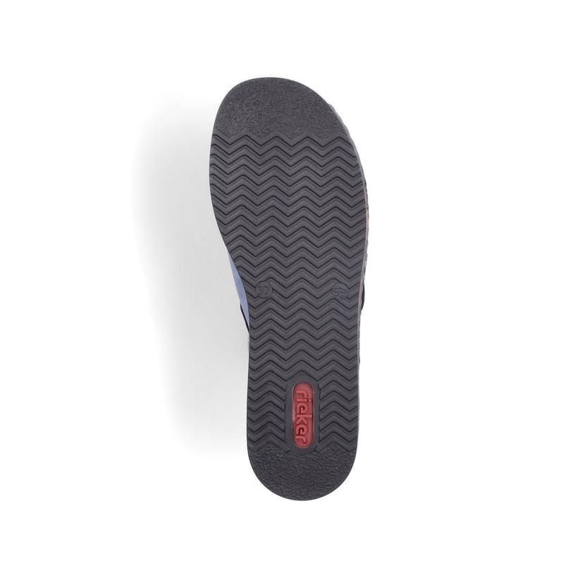 Rieker Artikelnummer 62987-10 Rieker Damen Pantoletten Himmelblau