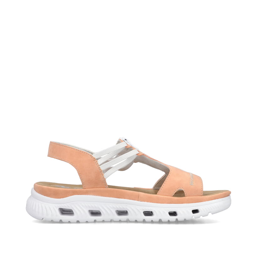 Rieker Artikelnummer 64051-38 Rieker Damen Trekkingsandalen Pastellorange