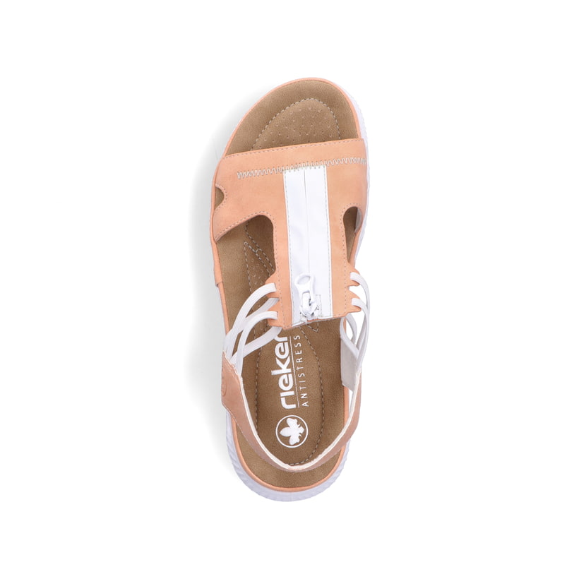 Rieker Artikelnummer 64051-38 Rieker Damen Trekkingsandalen Pastellorange