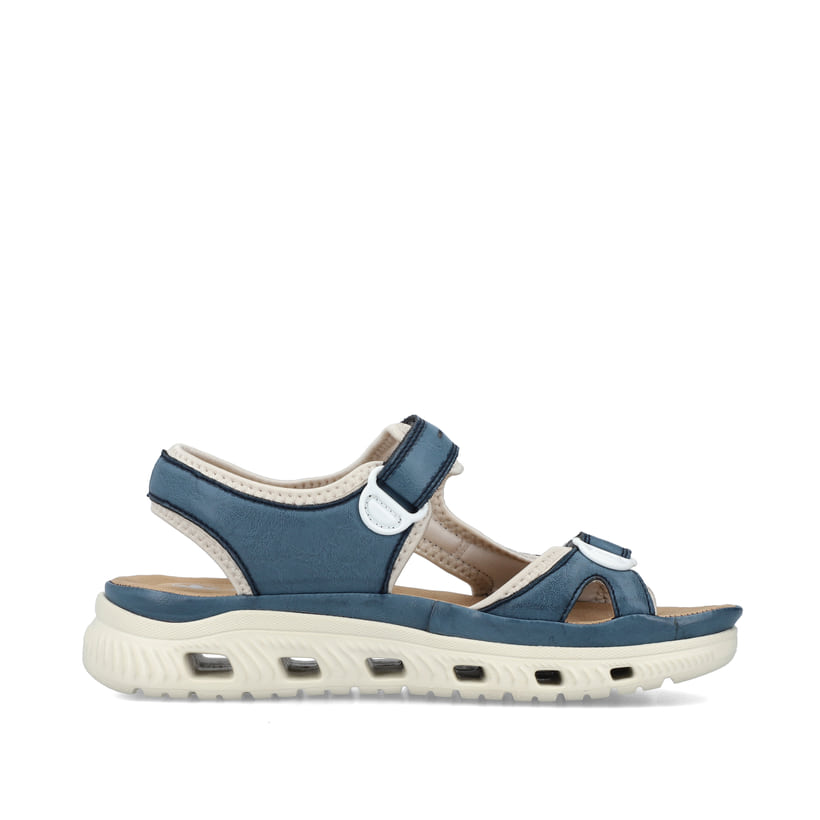 Rieker Artikelnummer 64066-14 Rieker Damen Trekkingsandalen Schieferblau