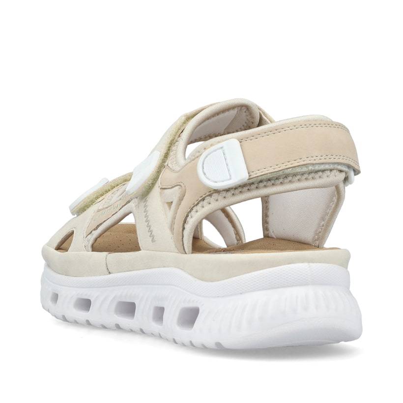 Rieker Artikelnummer 64074-60 Rieker Damen Trekkingsandalen Hellbeige