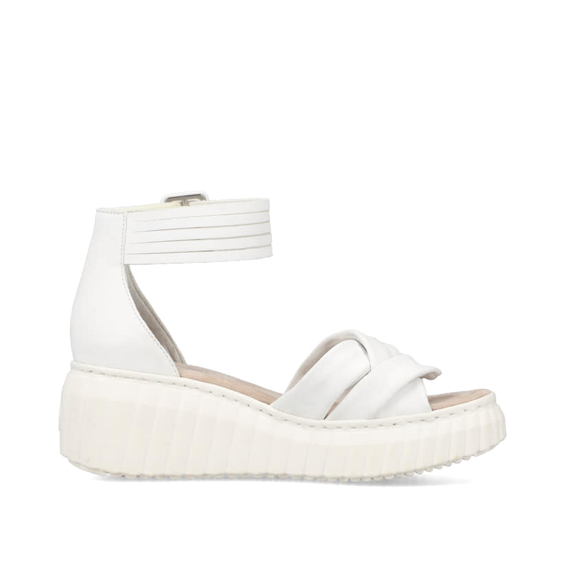 Rieker Artikelnummer 64159-80 Rieker Damen Keilsandaletten Reinweiss