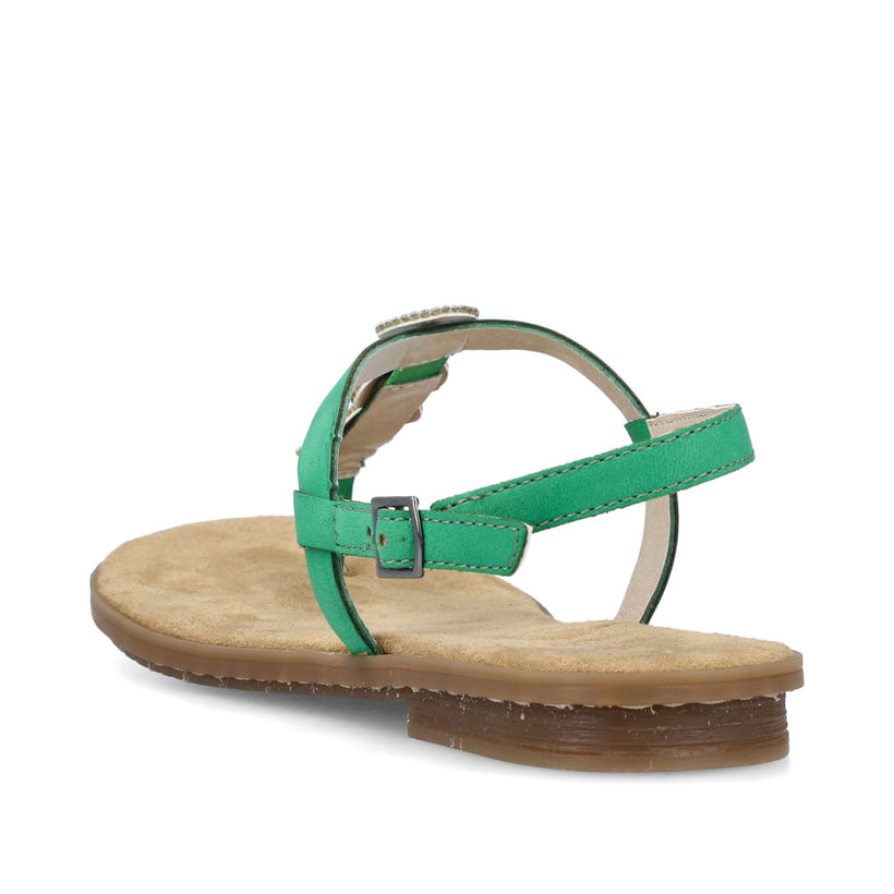 Rieker Artikelnummer 64211-52 Rieker Damen Riemchensandalen Laubgrün