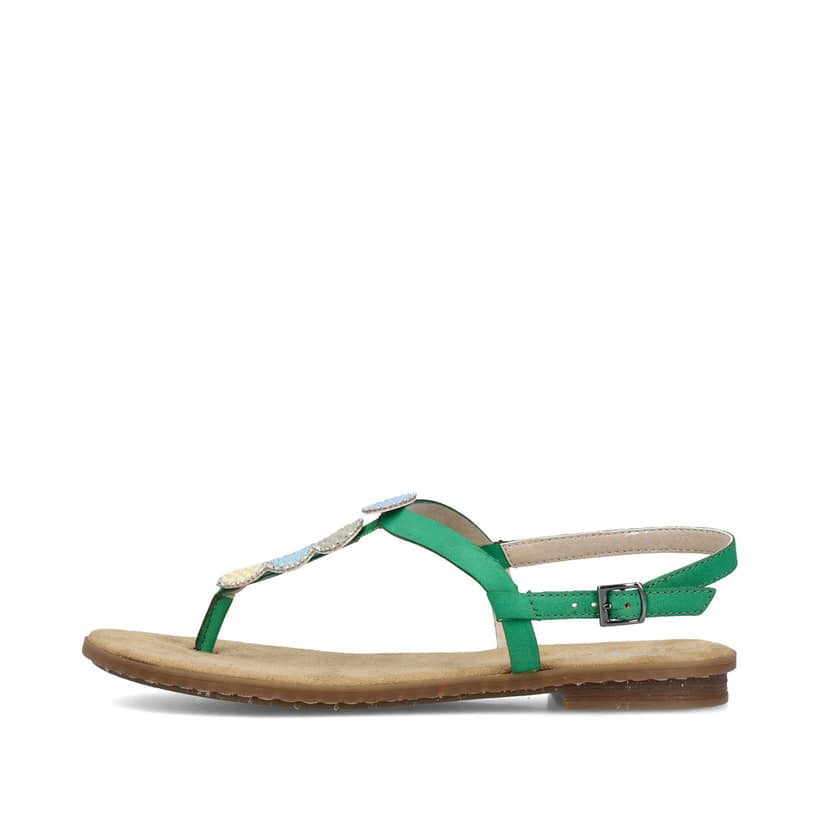 Rieker Artikelnummer 64211-52 Rieker Damen Riemchensandalen laubgrün