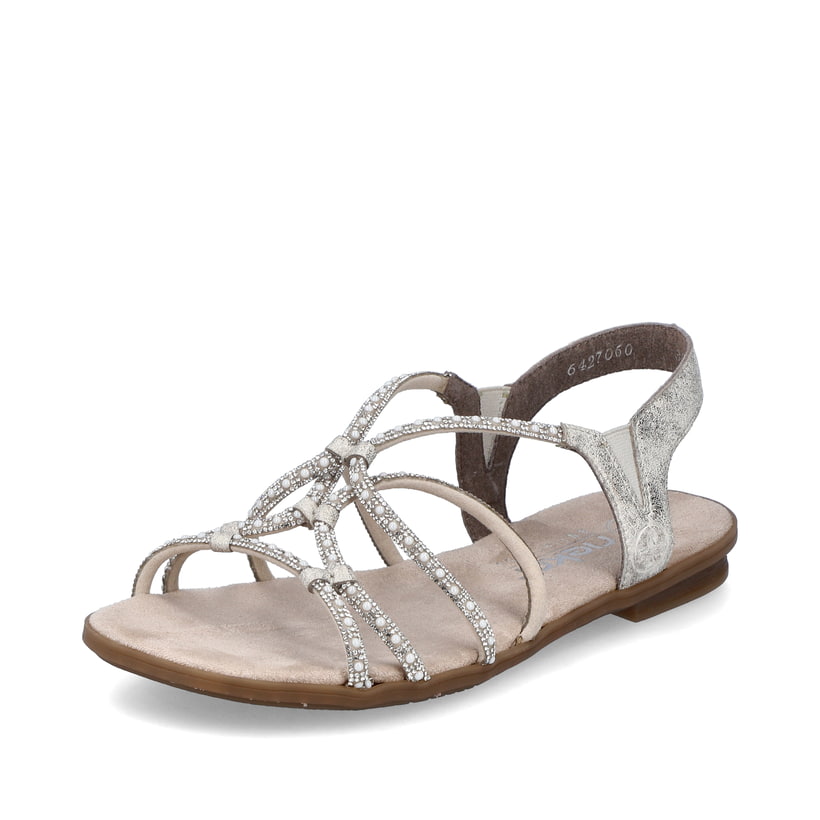 Rieker Artikelnummer 64270-60 Rieker Damen Riemchensandalen Hellbeige