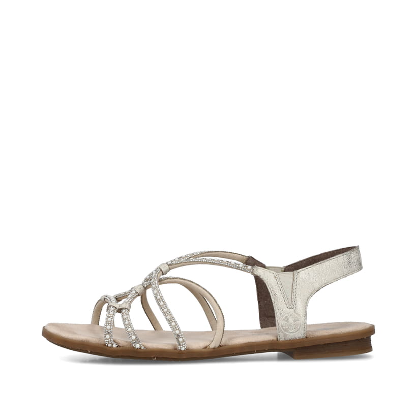 Rieker Artikelnummer 64270-60 Rieker Damen Riemchensandalen hellbeige
