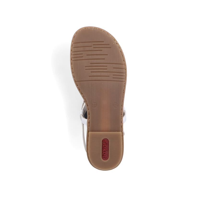 Rieker Artikelnummer 64271-80 Rieker Damen Riemchensandalen Kristallweiß