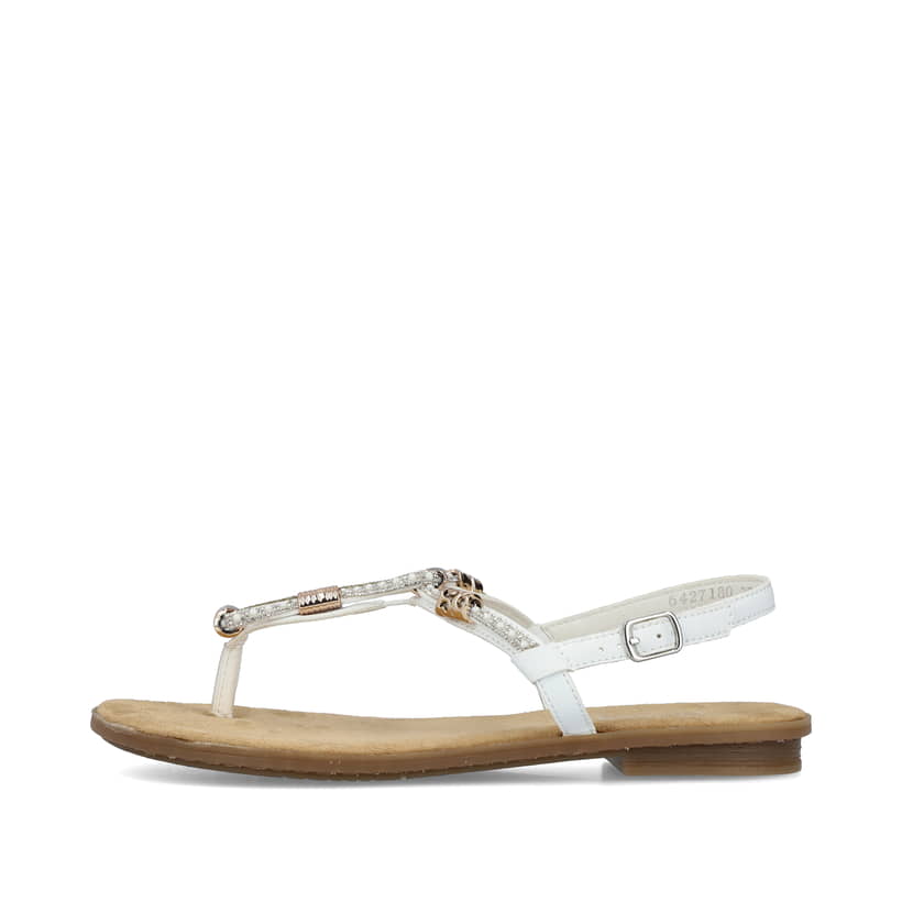 Rieker Artikelnummer 64271-80 Rieker Damen Riemchensandalen kristallweiß