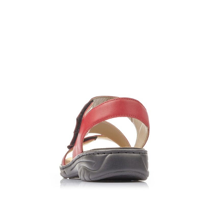 Rieker Artikelnummer 64573-33 Rieker Damen Riemchensandalen Kirschrot