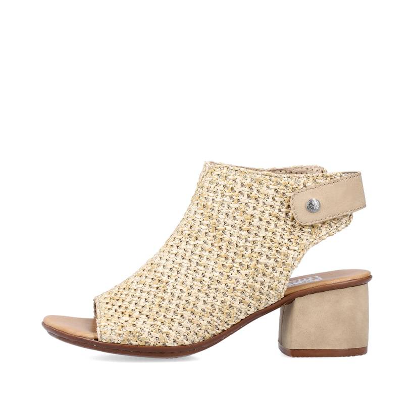 Rieker Artikelnummer 64670-60 Rieker Damen Riemchensandaletten sandbeige