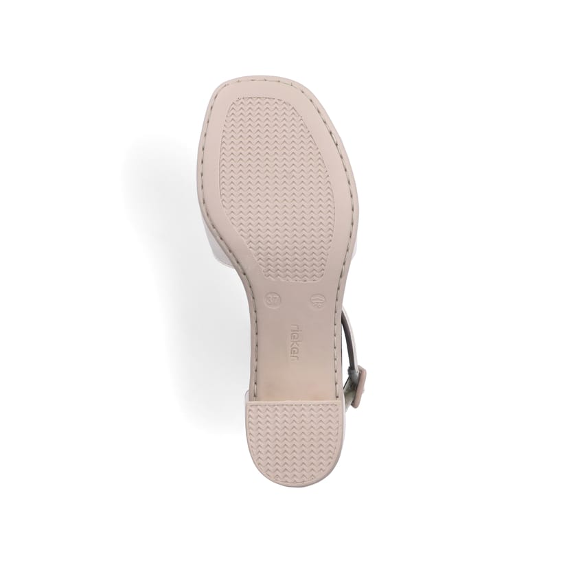 Rieker Artikelnummer 64750-60 Rieker Damen Riemchensandaletten Hellbeige