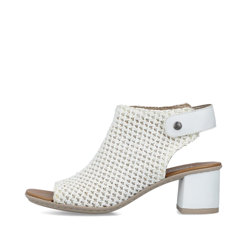 Rieker Artikelnummer 64772-80 Rieker Damen Riemchensandaletten Kristallweiß