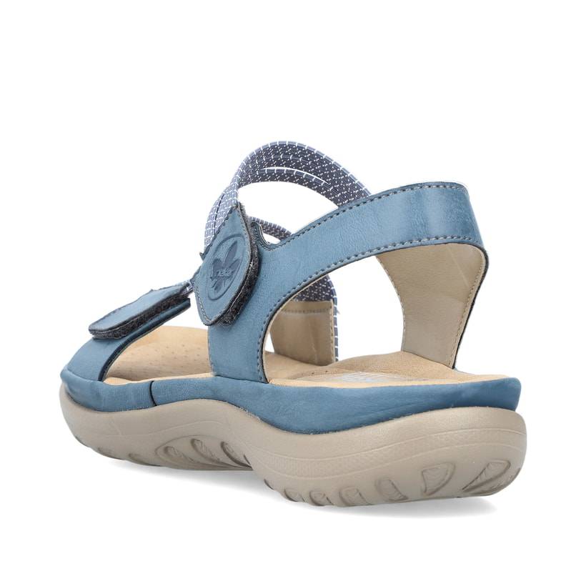 Rieker Artikelnummer 64870-14 Rieker Damen Riemchensandalen Himmelblau