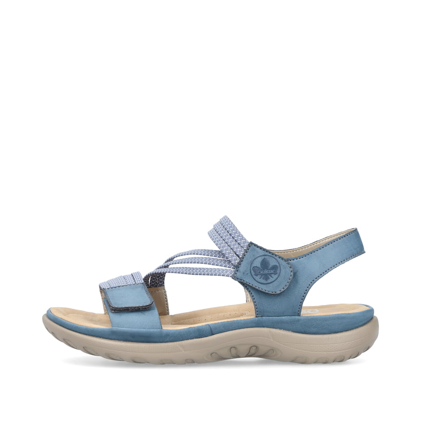Rieker Artikelnummer 64870-14 Rieker Damen Riemchensandalen himmelblau