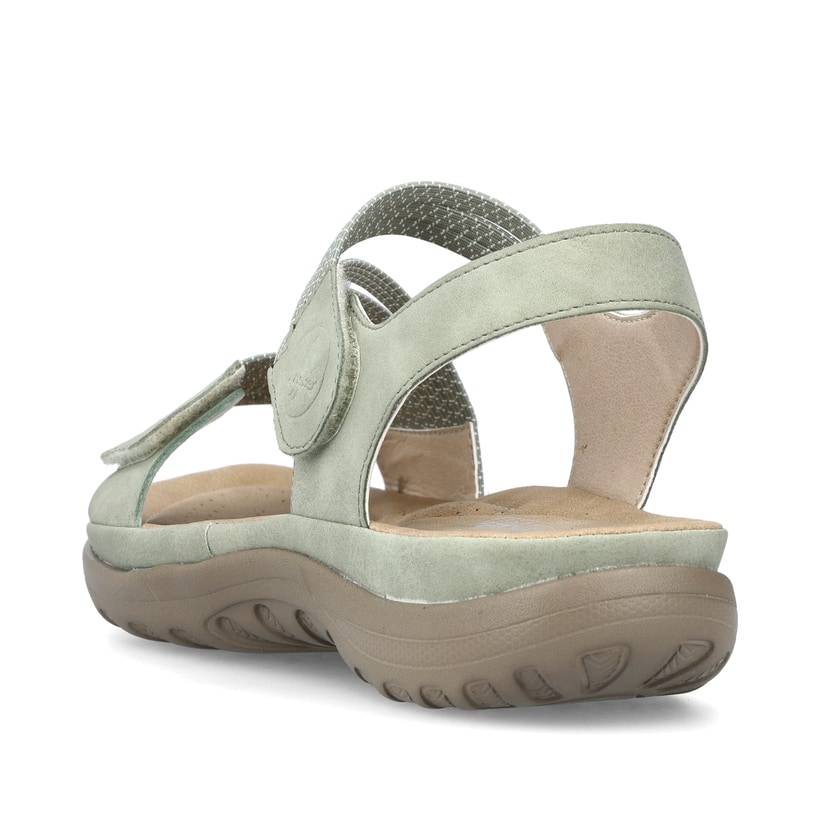 Rieker Artikelnummer 64870-52 Rieker Damen Riemchensandalen Mintgrün