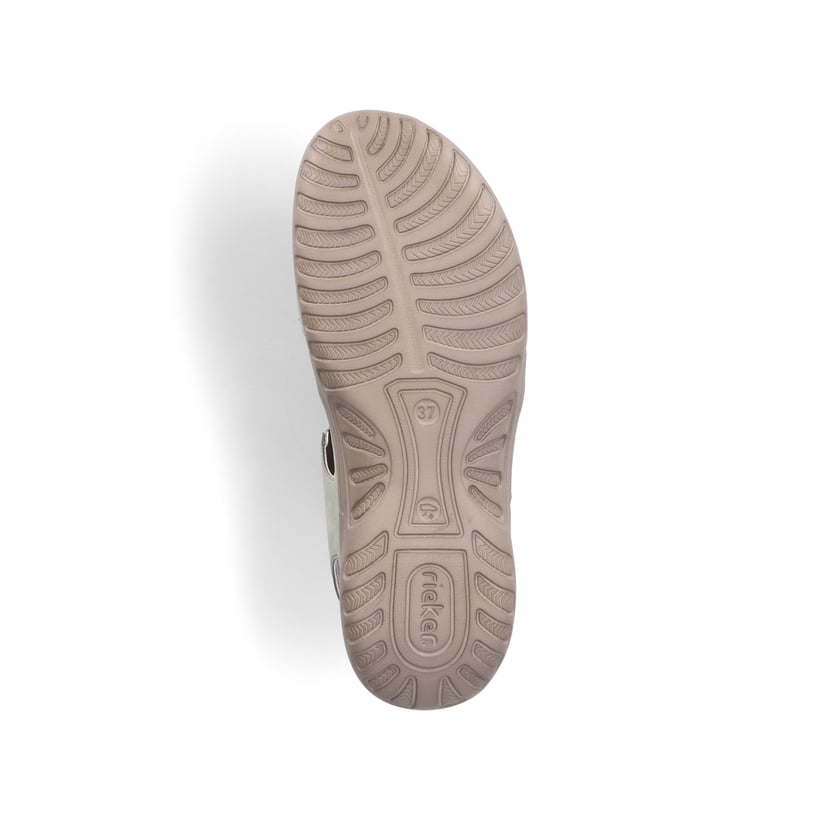 Rieker Artikelnummer 64870-52 Rieker Damen Riemchensandalen Mintgrün