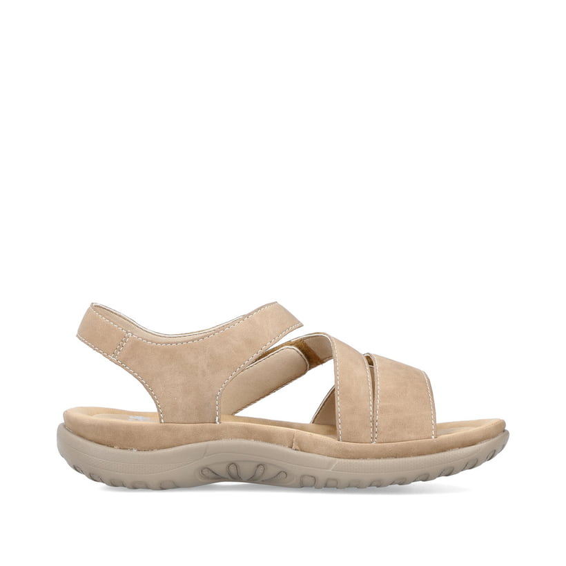 Rieker Artikelnummer 64872-62 Rieker Damen Riemchensandalen Beige