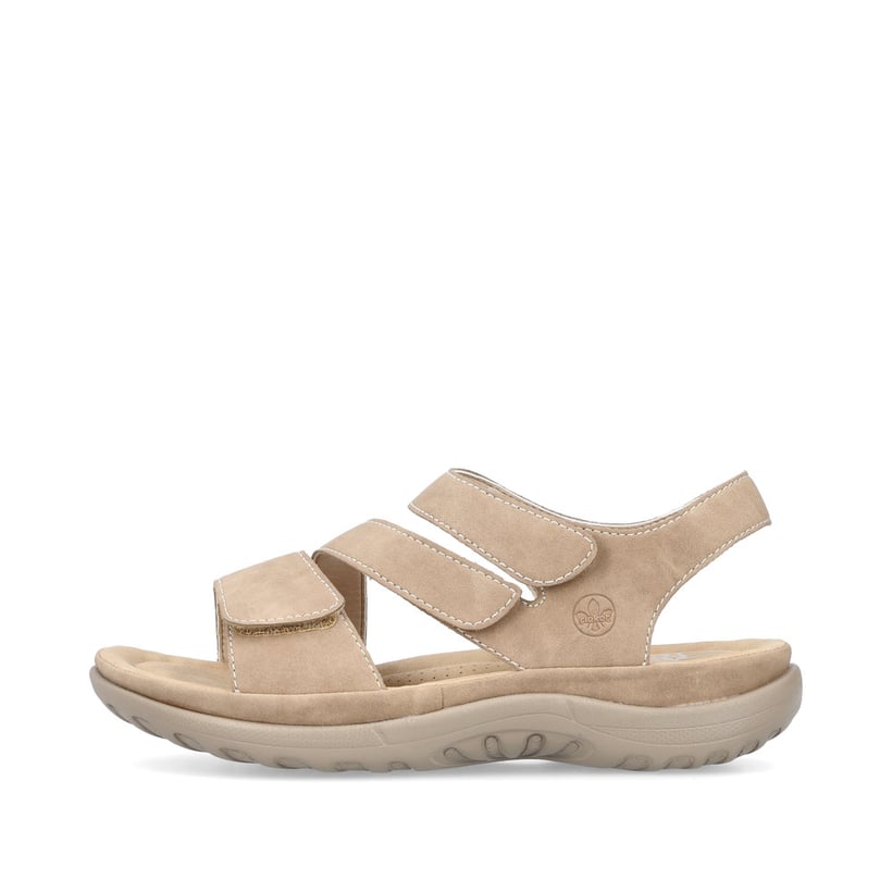 Rieker Artikelnummer 64872-62 Rieker Damen Riemchensandalen beige