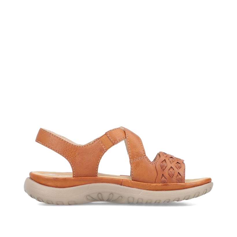 Rieker Artikelnummer 64878-24 Rieker Damen Riemchensandalen Nussbraun