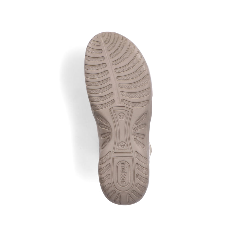 Rieker Artikelnummer 64888-60 Rieker Damen Riemchensandalen Cremebeige